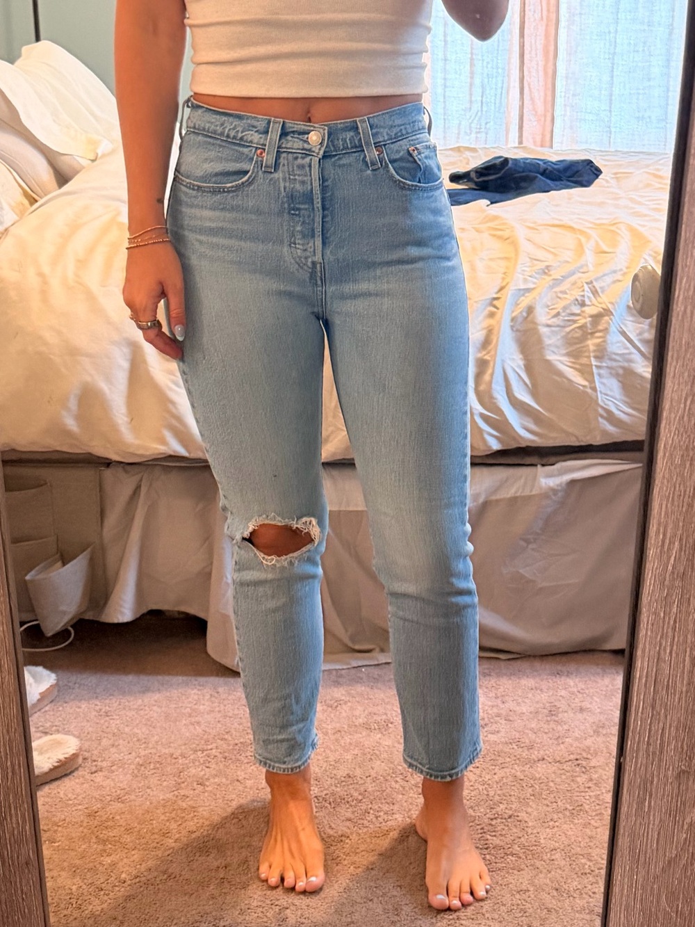 Levi’s wedge straight Straight Leg Women's Jeans